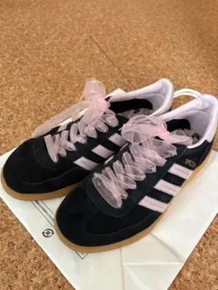 adidas Handball Spezial ブラック ピンク 23cm