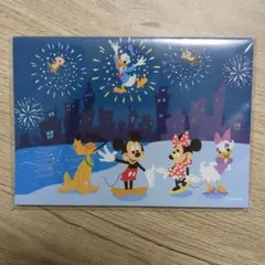 ミッキー＆フレンズ ディズニーストア 特典メモ帳 SummerFUN