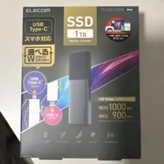☆新品未開封☆エレコム☆ESD-EWC1000GBK☆ポータブルSSD 1TB - メルカリ