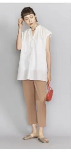 マットサテンドローストリングパンツ