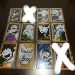 ヒロアカ原画展 箔押しクリアカード 瀬呂範太 上鳴電気 切島鋭児郎 常闇踏陰