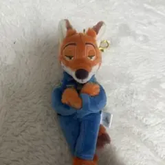 ズートピア ニックワイルドぬいぐるみキーホルダー