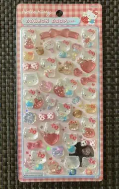 【正規品】ボンボンドロップシール ハローキティ レッド