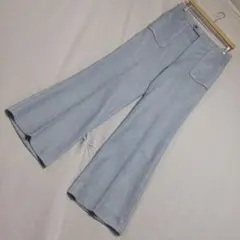 caffy's 70s アイスブルー パンツ TALON パイピング ラインのサムネイル
