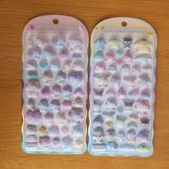 コットンパフィーシール　サンリオ　ハローキティ　キャラクターズ