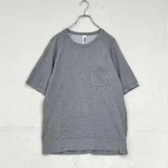 ループウィラー×ビームスプラス【M】グレー 半袖スウェットTシャツ 綿100％のサムネイル