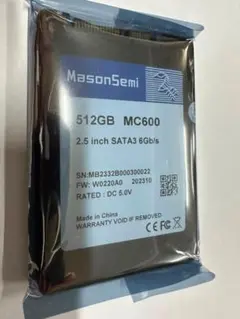 MC600 1TB 2.5型 SATA3 SSD 金属外装 保証書欠品 - メルカリ