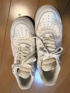 NIKE AIR FORCE 1 ホワイト ペイズリー スニーカー