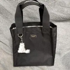 PAUL & JOE ミニトートバッグ ブラック ねこ 猫のサムネイル