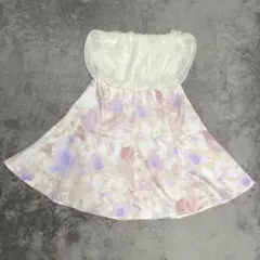 Delyle NOIR ベアトップ 花柄 ミニワンピースのサムネイル