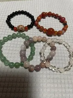 天然石ブレスレットセット