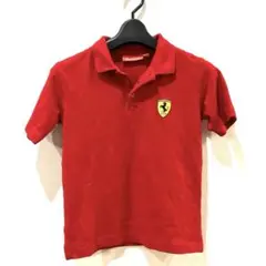Ferrari フェラーリ オフィシャル　ポロシャツ 128cm 8歳