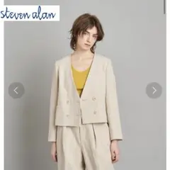 2026年最新】steven alan レディース ノーカラージャケットの人気