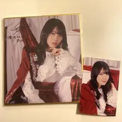 櫻坂46 森田ひかる サクコレ ミニ色紙 ステッカー