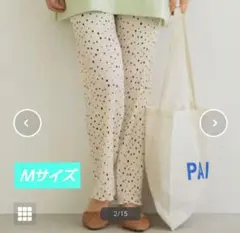 coca プリーツレギンスパンツ ドット ◆２枚セット◆