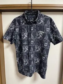 Callaway パターンプリントシャツ Lサイズ　ゴルフウェア