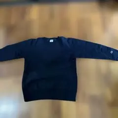 チャンピオン　ネイビー　スウェット　reverse weave