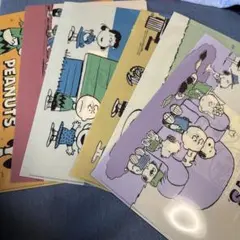 スヌーピークリアファイル　コンプリート