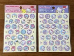 【サンリオ】ごほうびシール　ハローキティ64枚＋サンリオキャラクターズ64枚