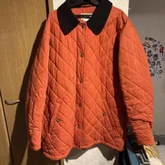 L.L.Bean キルティングジャケット Lサイズ　オレンジ　llbean