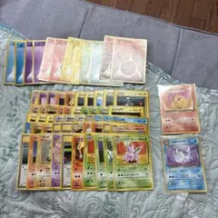 ポケモンカード 旧裏面 まとめ売り 64枚わるいブースター シャワーズのサムネイル