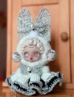 番号232/POPMART SKULLPANDA ハンドメイド着せ替え服