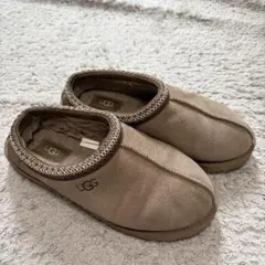 UGG アグ】美品 タスマン Tasman スリッポン グレー カーキ 25 