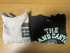 【送料込み】BREEZE、バースデー　80cmトレーナー2枚セット