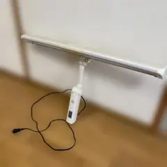 ホワイトデスクライト AC電源 2口コンセント
