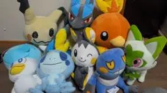 ポケモンぬいぐるみまとめ売り8点