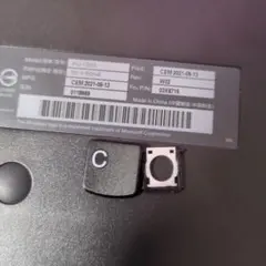 Lenovo KU-1255 キーボード用 Cキーキャップ パンタグラフのサムネイル