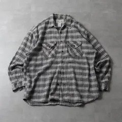 1990's~ Flannel Plaid Shirt,