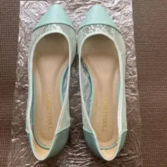 LiBERTYDOLL パンプス　水色　LLLサイズ