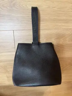 HashTug ハッシュタグ　巾着　レザー　革