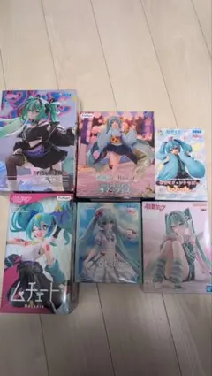 最新プライズ含む　初音ミク フィギュア まとめ売り 5点セット 最新プライズ含む 初音ミク フィギュア まとめ売り 5点セット - メルカリ