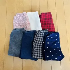 UNIQLOボトムス 90cm 7着 セット 保育園用