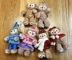 ディズニー　シー　ぬいぐるみバッジ　ダッフィー　シェリーメイ　まとめ売り　ペア