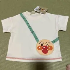 アンパンマン Tシャツ 半袖 ポシェット風デザイン 保育園着