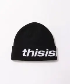 ディスイズネバーザット HSP-Logo Big Cuff Beanie