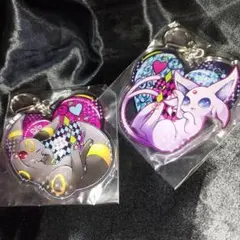 エーフィ ブラッキー アクリルキーホルダー アクキー セット ポケモン