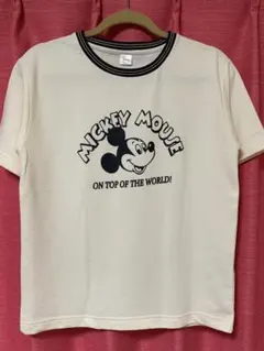 Disney ミッキーマウス 半袖 Tシャツ アイボリーのサムネイル
