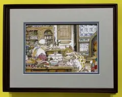渡辺禎雄 木版画 額装品 25/50 イエス誕生 - メルカリ