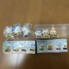 未開封未使用3個と飾っていた3個/ちいかわダンボールウォッチ