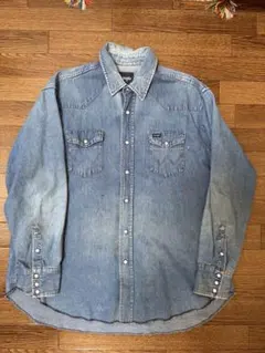 Wrangler デニムシャツ 長袖 ウエスタンのサムネイル