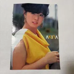 中森明菜　明星付録 明星付録 中森明菜 近藤真彦 ポスター カレンダー｜Yahoo!フリマ（旧