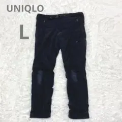 UNIQLO ウォームアップパンツ ブラック Lサイズ