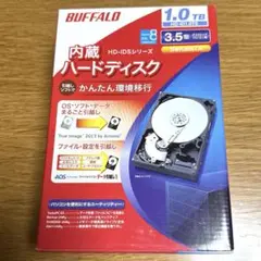 BUFFALO 内蔵ハードディスク　HD-ID1.0TS 未開封品