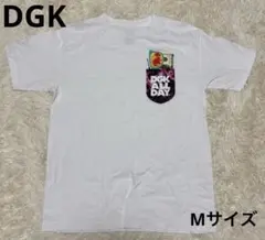 DGK ポケットプリント付きTシャツ M ホワイトのサムネイル