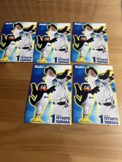 東京ヤクルトスワローズ 山田哲人 ポストカード 5枚セット