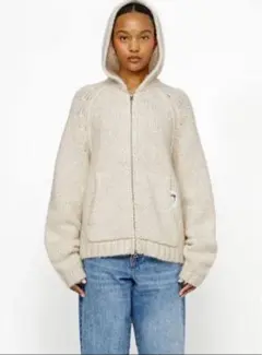 ニットパーカー パーカー